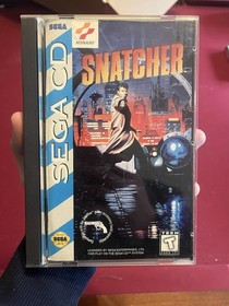 Snatcher (Sega CD, 1994) Complete-In-Box