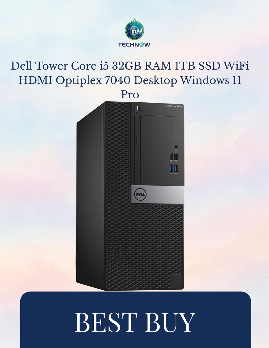 Intel Core i5 6th Gen. SSD (Solid State Drive) PC Desktops & All 