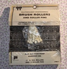 Vintage Tip Top Brush Hair Rollers And Plasti...