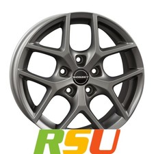 Borbet Y titan matt 7.5x17" ET45 LK5 108 ML 72.5 Alufelgen 17 Zoll