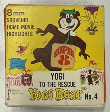 Columbia Pictures "Yogi Bear  Yogi to the Rescue" 8mm Home MovieHighlights 200 