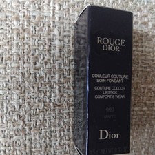 Image of DIOR LIPSTICK 999 STRONG MATTE COMFORT & WEAR ROUGE DIOR MAKEUP TRAVEL SIZE 1,5g