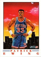 1991-92 Fleer - Pro Vision Patrick Ewing #4 4 of 6 Card Set