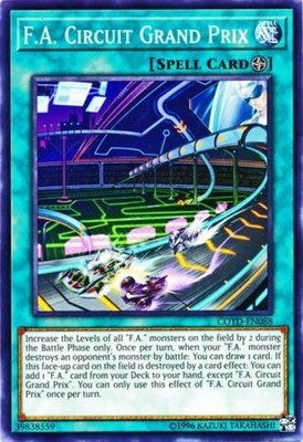 F.A. Circuit Grand Prix - COTD-EN088 - Common - Unlimited Edition - Moderately P