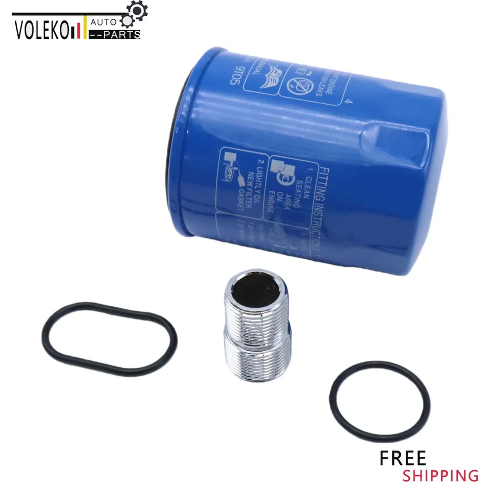 Oil Filter+Holder+Base Ring Seal Gaskets 15400PLMA02 For Honda Civic Acura MDX - Изображение 3 из 4
