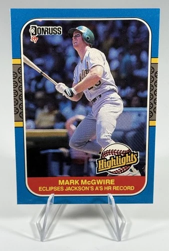 1987 Donruss Highlights - Mark McGwire #46