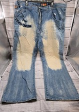 Vintage Y2K Akademiks Jeans Mens 44x 34 Loose Baggy RN0100964 Hip Hop Skate