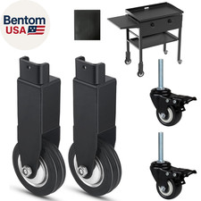 Upgraded Caster Wheels for Blackstone 28" Griddles, Griddle Wheels Parts for Bla