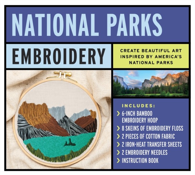 National Parks Embroidery kit by Ken, Jr. Jones (Kit)