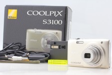  Top MINT in Box Nikon COOLPIX S3100 14.0MP 5x Zoom Digital Camera Silver JAPAN