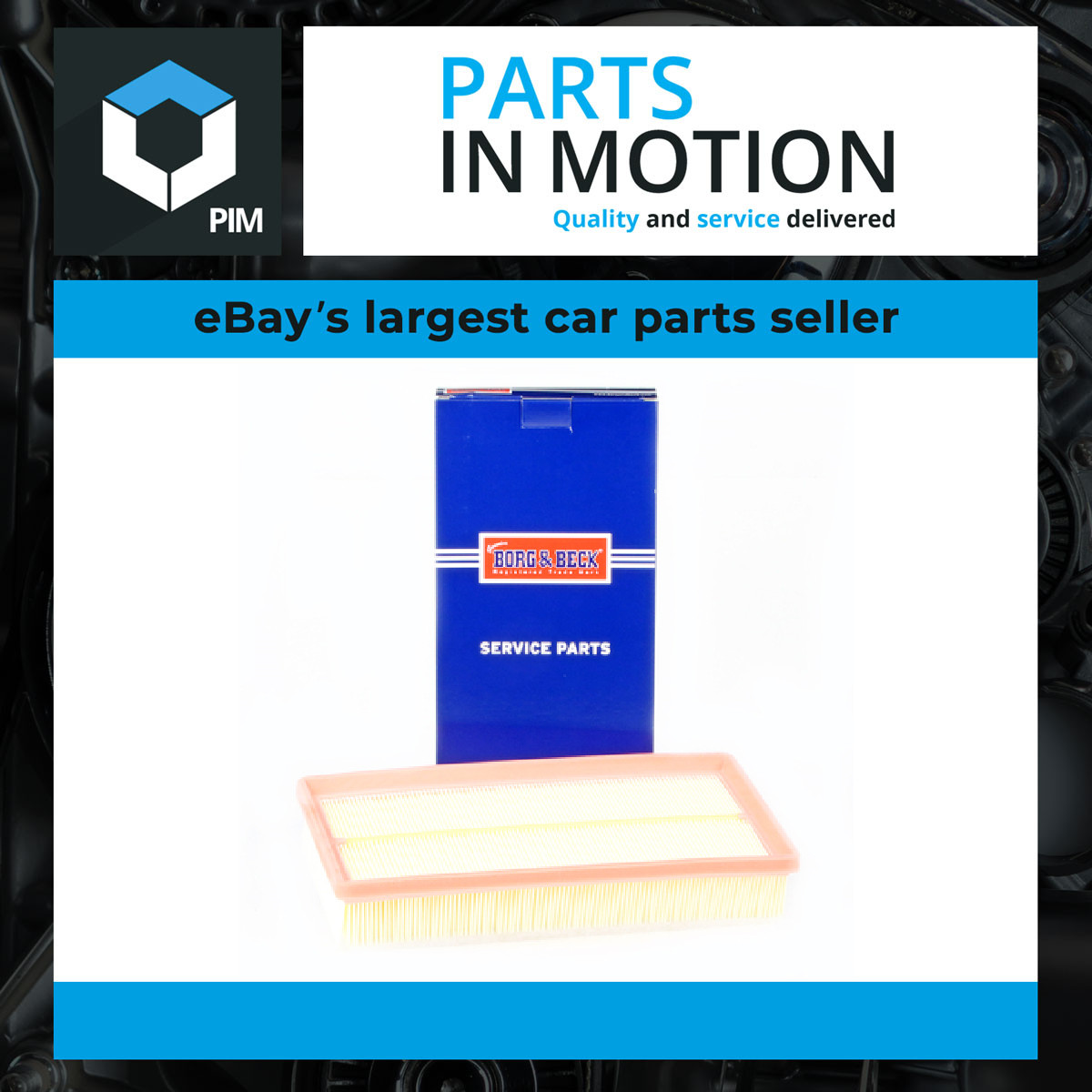 Air Filter BFA2096 Borg & Beck 1444EV 1444TP 1444EH 9650188680 1444XF Quality