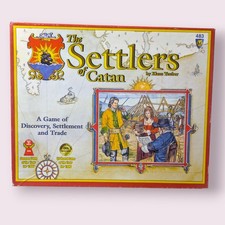 The Settlers of Catan by Klaus Teuber 1997 Mayfair Games #483 Complete Vintage