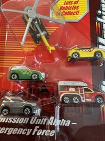 Micro Machines Mission Unit Alpha Emergency Force 2003 NIB NOS MOC Sealed