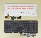 New for HP OMEN MAX Gaming 16-ah 16-ah0000 Keyboard Per-key RGB Backlit US black