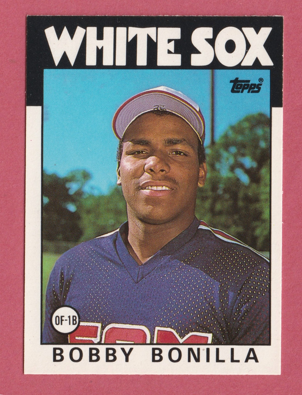 1986 TOPPS TRADED BOBBY BONILLA  #12T ROOKIE WHITE SOX PIRATES RC