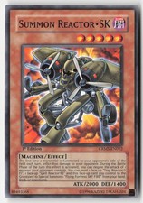 Yugioh - Summon Reactor - SK CRMS-EN012 1st Edition - Crimson Crisis