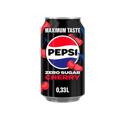 Pepsi Zero Sugar Cherry (24 x 0,33 Liter Dosen NL) STG