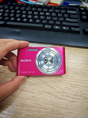 Pink / SONY Cyber-shot DSC-W730 16.1 MP Digital Camera 8x Zoom