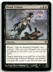Blood Tribute - Zendikar #81/249 - Rare Sorcery