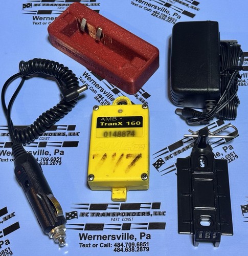 MYLAPS AMB TRANX160 KART TRANSPONDER COMBO -  BRAND NEW BATTERY