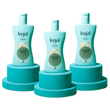 Image of FENJAL Classic Luxury Shower Cream Natural Oil Body Wash pack of 3x 200ml