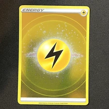 Lightning Energy (2022 Unnumbered) Swsh09: Brilliant Stars Reverse Holo NM
