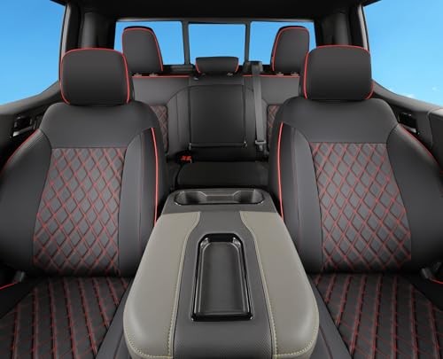 Passgenaue Silverado Sitzbezüge Komplettset mit Kunstleder für Chevy - Bild 5 von 6