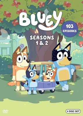 Bluey Complete Seasons One and Two DVD NEW