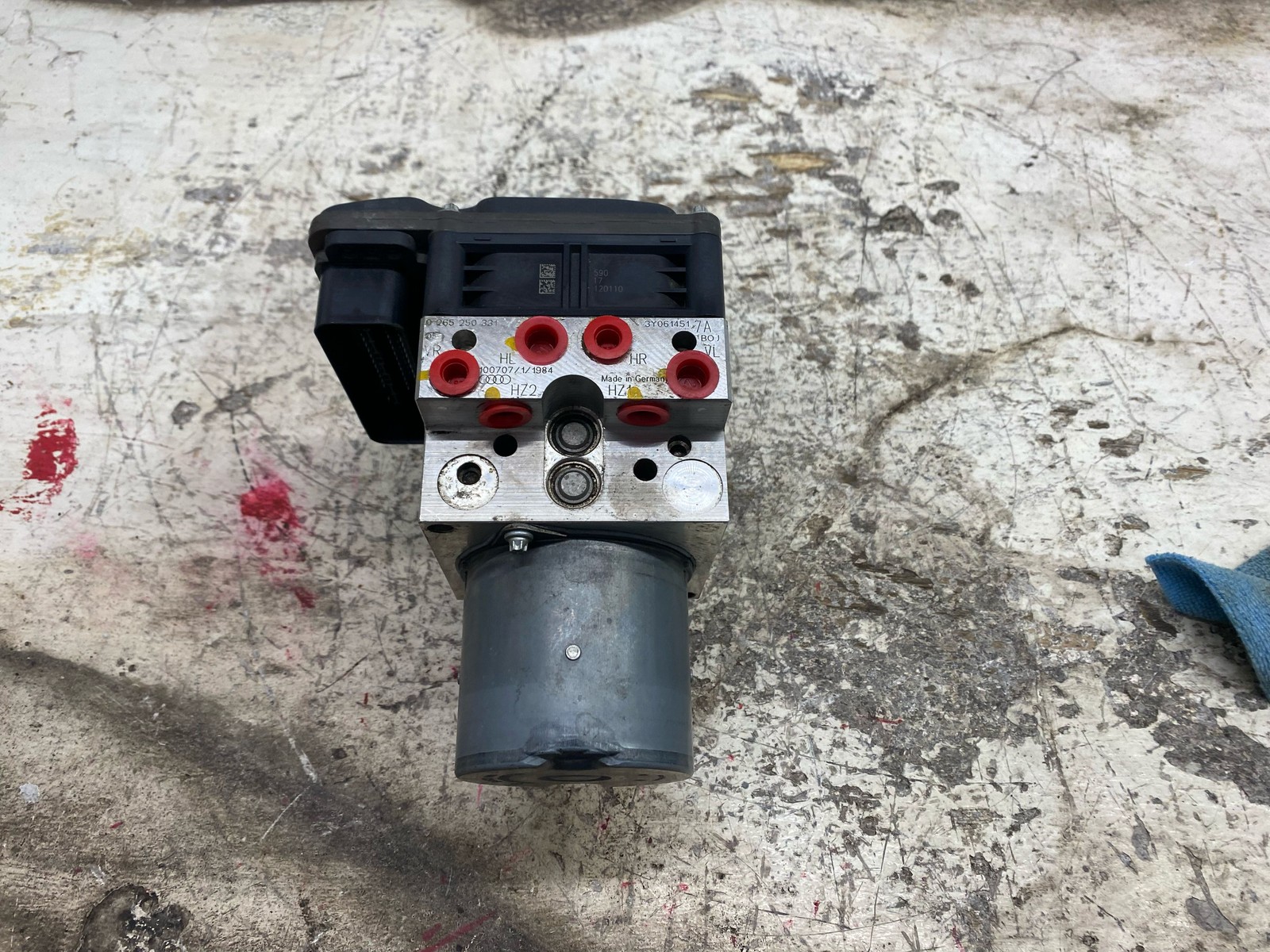 2010-2020 BENTLEY MULSANNE OEM 6.8L RWD ANTI LOCK BRAKE PUMP MODULE 3Y0614517A
