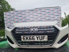 HYUNDAI I40 ESTATE 5DR CRDI S MK1 (VF)  2016 CREAMY WHITE FRONT BUMPER  MARKS