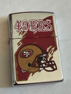 Vintage Zippo San Francisco 49ers Lighter