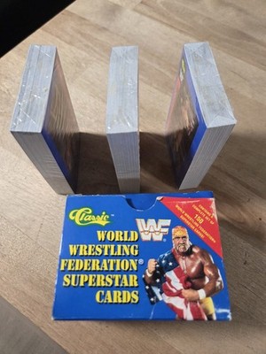 SEALED 1991 Classic WWF Complete Factory Set Undertaker RC Hulk Hogan box macho 