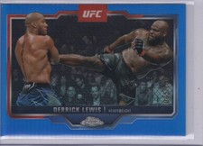 2025 Topps UFC Chrome Derrick Lewis Blue Refractor /150