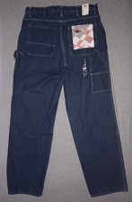 Union Line Men’s Carpenter Jeans Pants 34x34 Made In USA NWT NOS