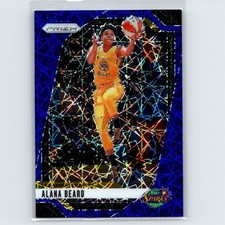 2024 Panini Prizm WNBA Alana Beard #85 Blue Velocity Los Angeles Sparks