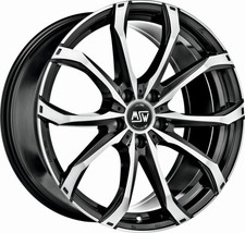 4x Alufelgen MSW 48 für Mercedes-Benz C-Klasse Cabrio Coupe W205 19 Zoll Felgen