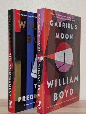 William Boyd Signed Gabriel's Moon The Predicament 1st Ed 1st Print HC New