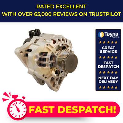 Alternator fits PEUGEOT BIPPER 1.4D 2008 on NAPA 5702H7 5702K4 5705KC 9663647980