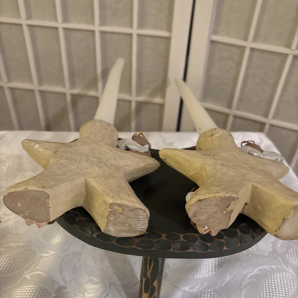 KURT S. ADLER Star Candle Holder Christmas Holiday Religious Angels Among Us - Image 3 of 4