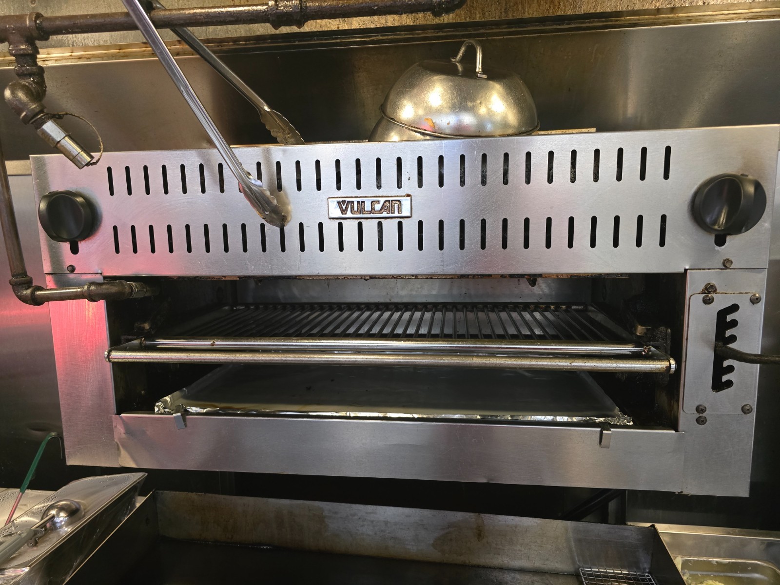 Vulcan 36RB-P 36" Liquid Propane Radiant Salamander Broiler - 50,000 BTU