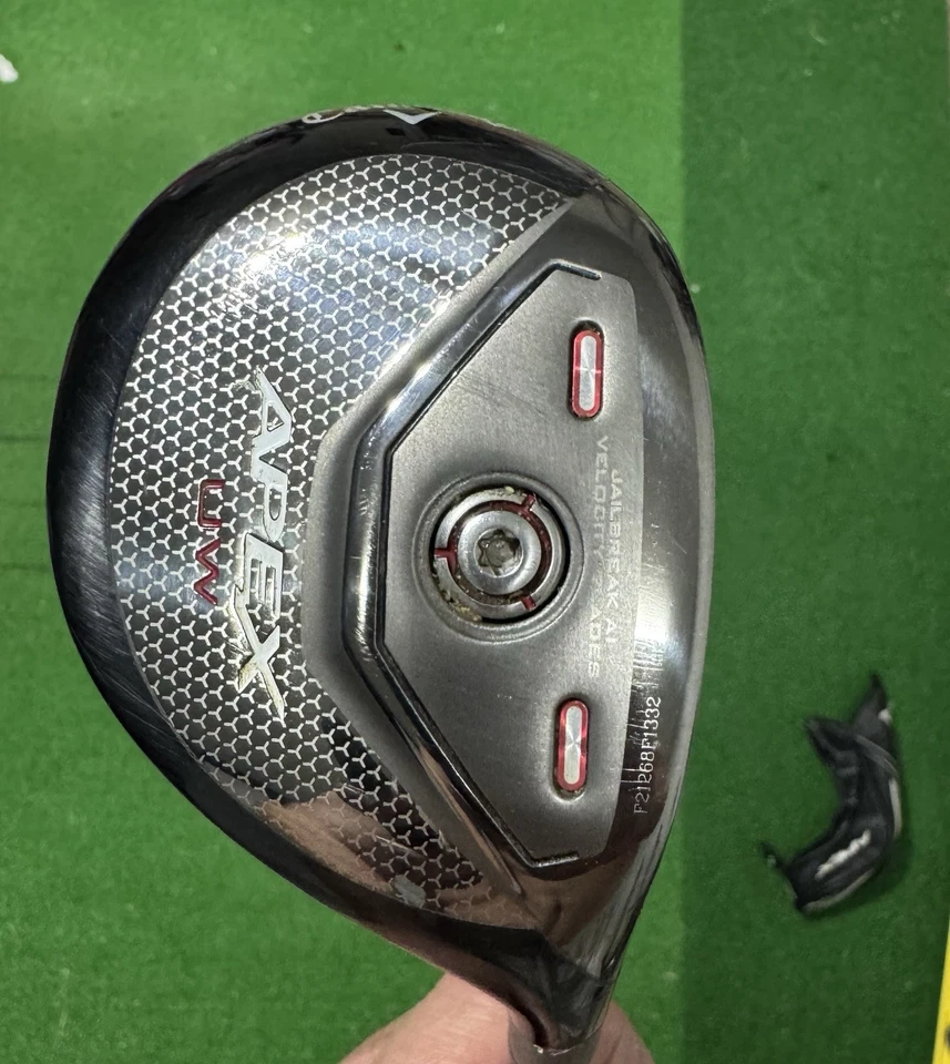 Madera de calle Callaway Apex UW 17° diseño grafito AD-BB 6-SR rígida/regular con HC Foto 2 de 4