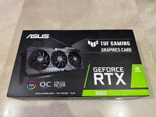 ASUS TUF GAMING GeForce RTX 3060 OC 12GB GDDR6 Graphics Card SEALED 