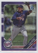 2019 Bowman Chrome Prospects Mega Box Purple Mojo Refractor /250 Royce Lewis 1u6