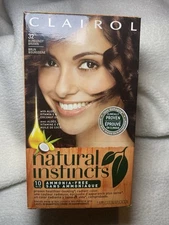 Clairol Natural Instincts Demi-Permanent  #32 Burgundy Brown / Egyptian plum