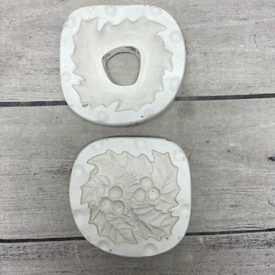2003 Nowells Inc Ceramic Casting Mold Holly Berry Dish #NM-2987