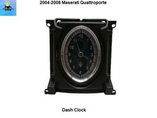 903020938e06 04 To 08 Maserati Quattroporte Analog Dash Clock Watch M139