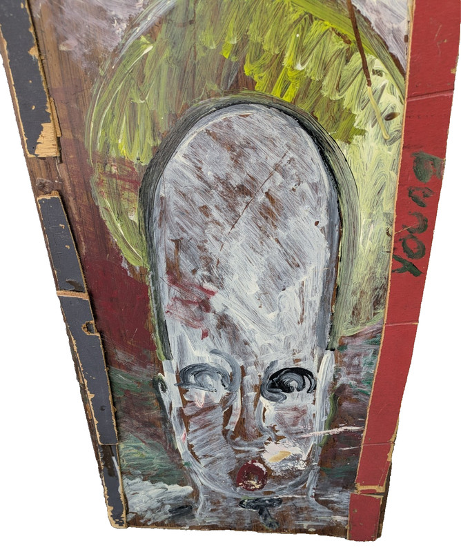 Original Purvis Young painting