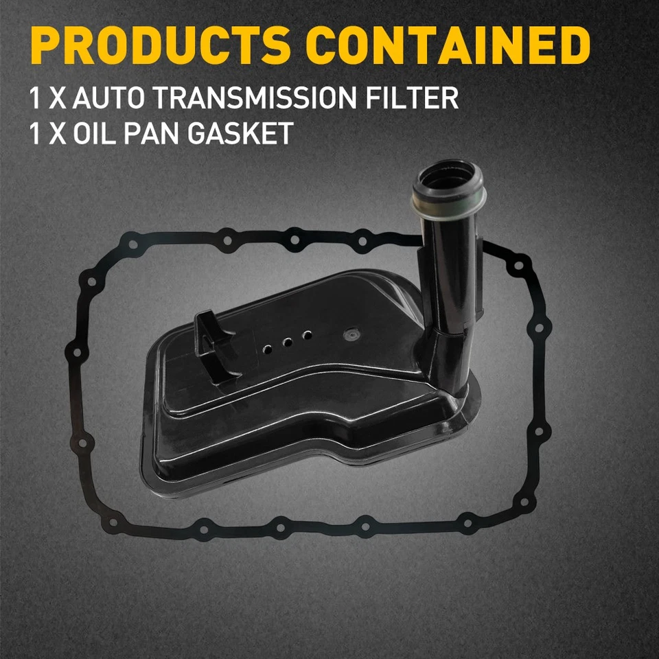 Transmission Filter+Oil Pan Gasket Kit Fit 2016-2018 Chevy LCF 3500 24236933 - Image 4 of 4