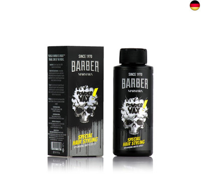 Barber Marmara Haarstyling und Volumenpuderwachs mit Matteffekt für Damen und 