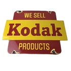 Vintage Kodak Camera Sign - Sales & Photos Film Develop Gas Pump Porcelain Sign